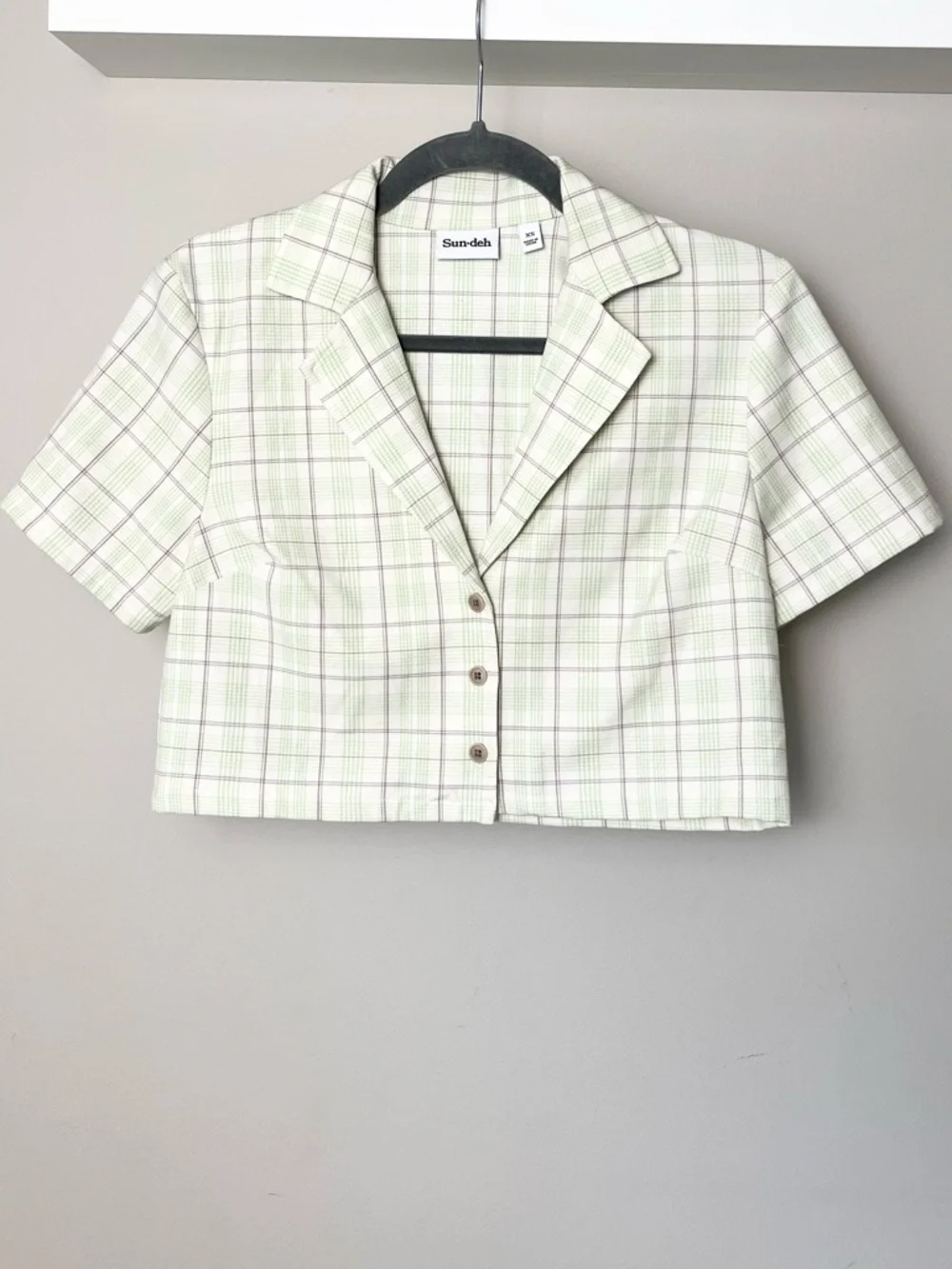 Aritzia Sunday Best Plaid Tuesday Shirt - Picture 2 of 7